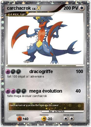Pokemon carchacrok
