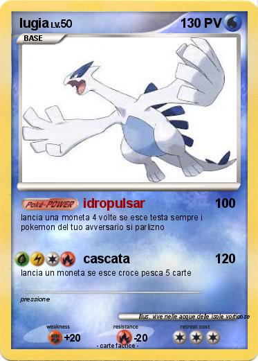 Pokemon lugia