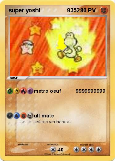 Pokemon super yoshi                 9352