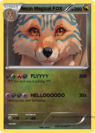 Pokemon Neon Magical FOX