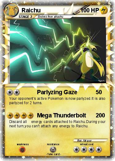 Pokemon Raichu