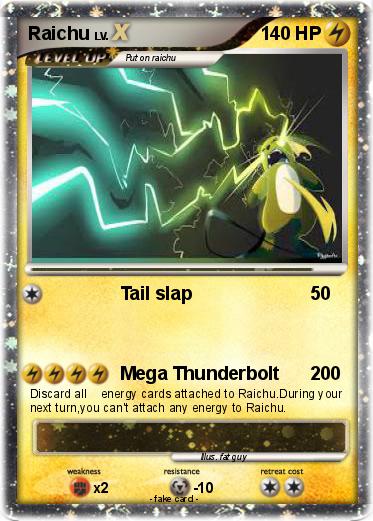 Pokemon Raichu