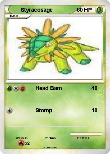 Pokemon Styracosage