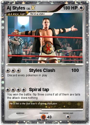 Pokemon Aj Styles