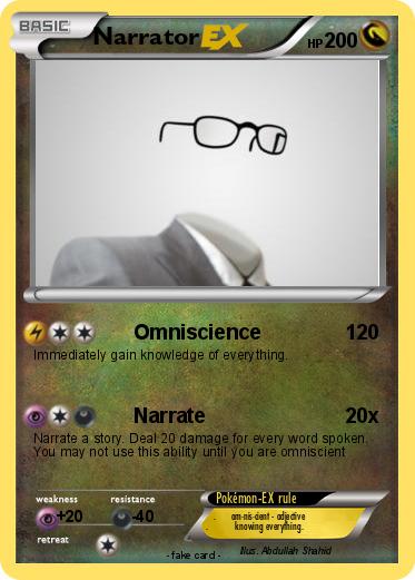 Pokemon Narrator
