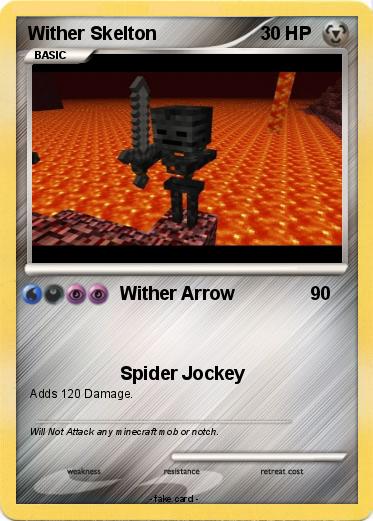 Pokemon Wither Skelton