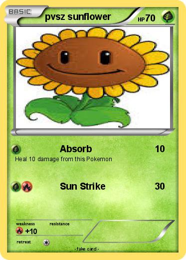 Pokemon pvsz sunflower