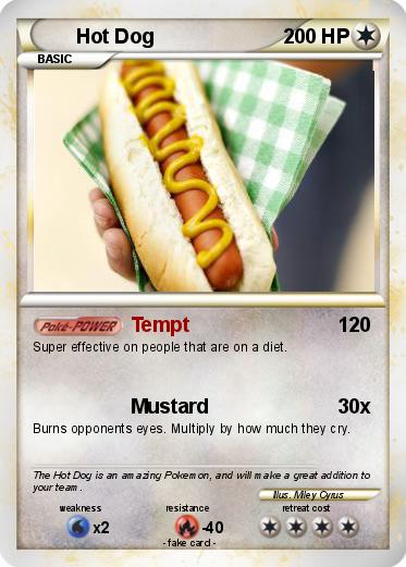 Pokemon Hot Dog