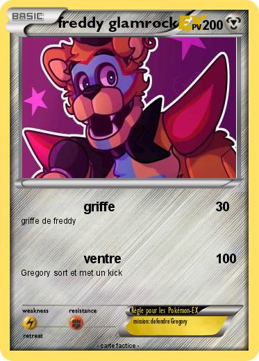 Pokemon freddy glamrock