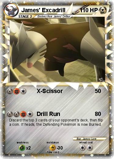 Pokemon James' Excadrill