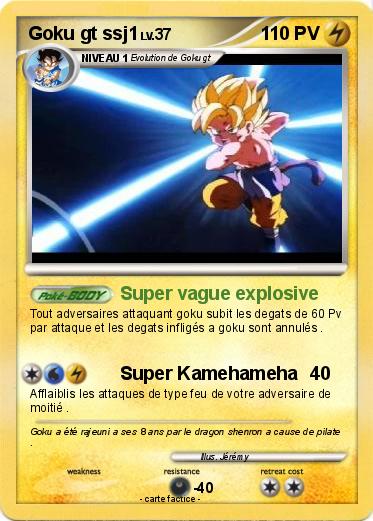 Pokemon Goku gt ssj1