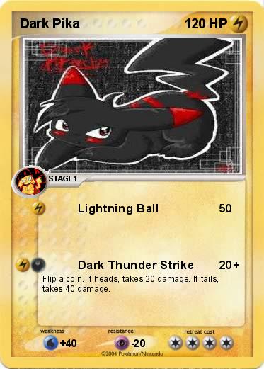 Pokemon Dark Pika