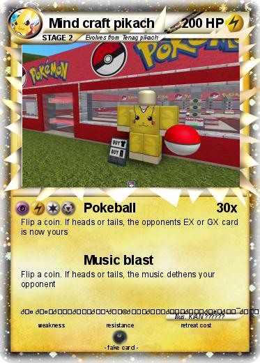 Pokemon Mind craft pikach