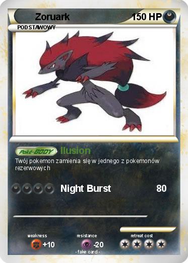 Pokemon Zoruark