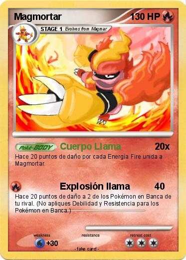 Pokemon Magmortar