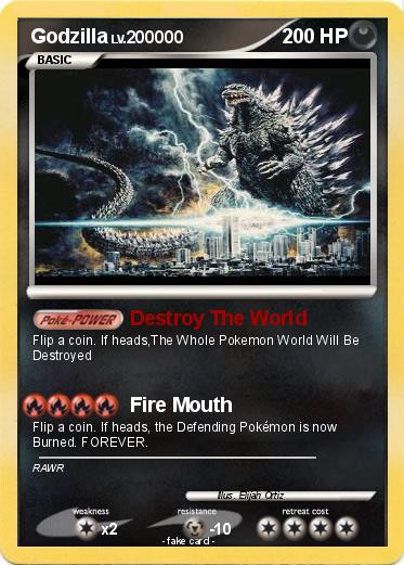 Pokemon Godzilla