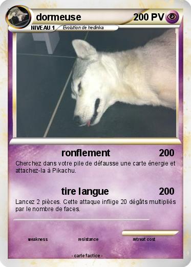 Pokemon dormeuse