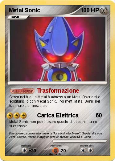 Pokemon Metal Sonic