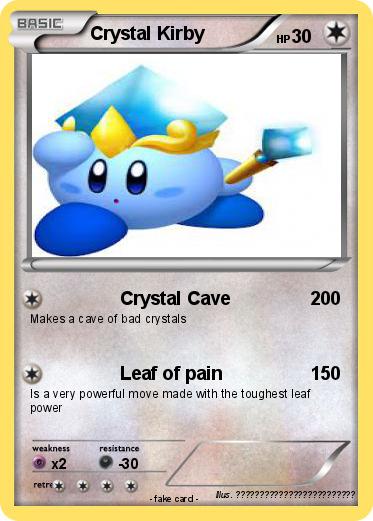 Pokemon Crystal Kirby