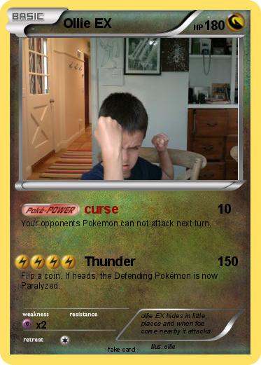 Pokemon Ollie EX