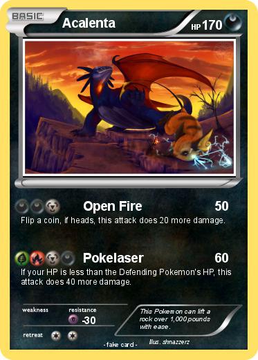 Pokemon Acalenta