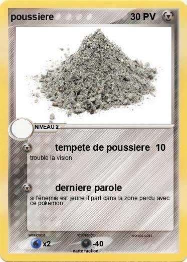 Pokemon poussiere