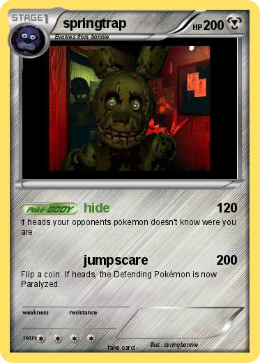 Pokemon springtrap