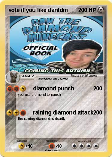 Pokemon vote if you like dantdm