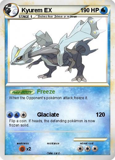 Pokemon Kyurem EX
