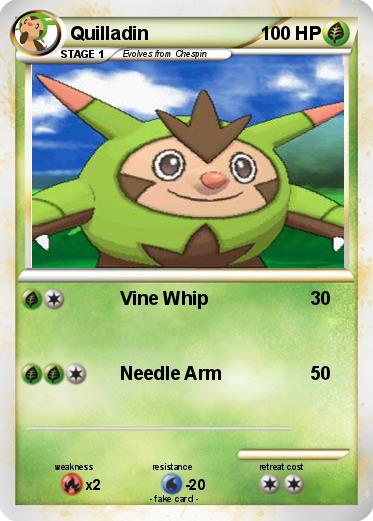 Pokemon Quilladin
