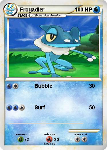 Pokemon Frogadier