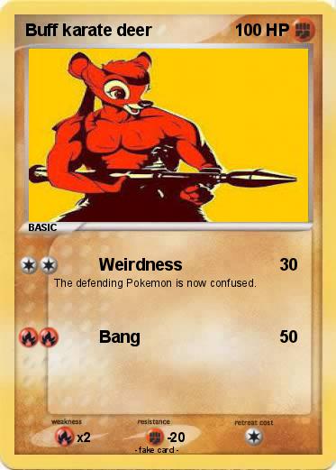 Pokemon Buff karate deer