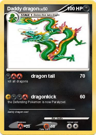 Pokemon Daddy dragon