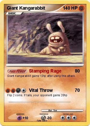 Pokemon Giant Kangarabbit
