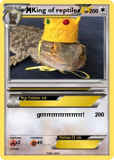 Pokemon King of reptiles