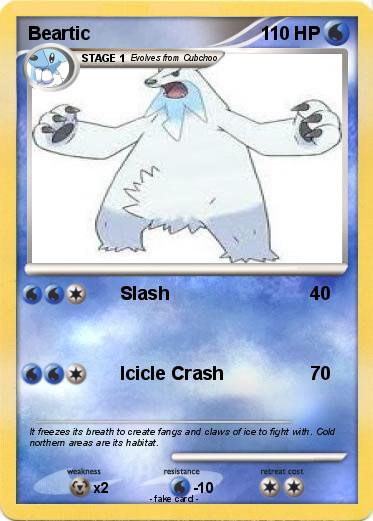 Pokemon Beartic