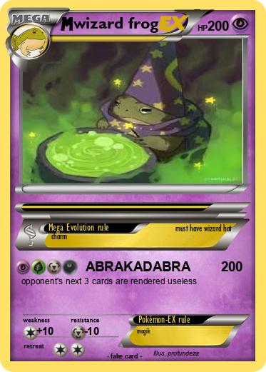 Pokemon wizard frog