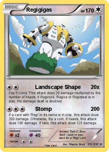 Pokemon Regigigas