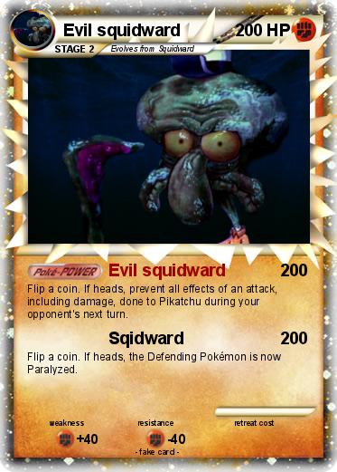 Pokemon Evil squidward