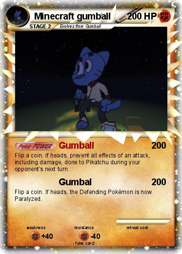 Pokemon Minecraft gumball