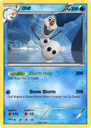 Pokemon Olaf