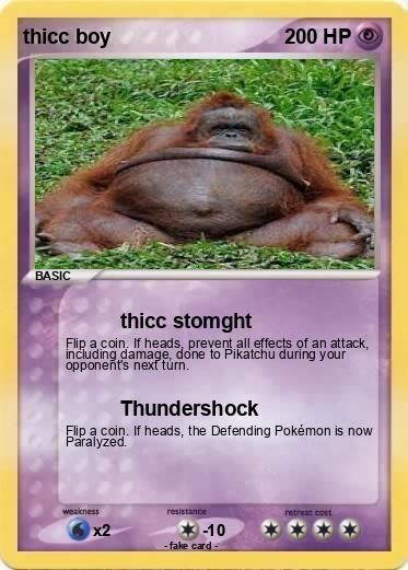 Pokemon thicc boy