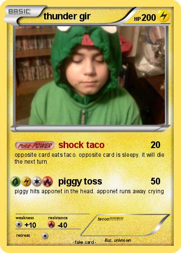 Pokemon thunder gir