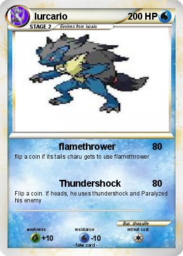 Pokemon lurcario