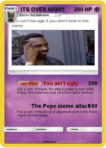 Pokemon ITS OVER 9000!!!