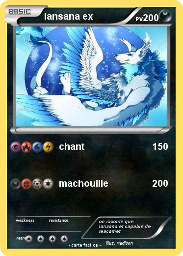 Pokemon lansana ex