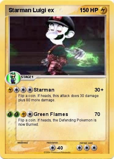 Pokemon Starman Luigi ex