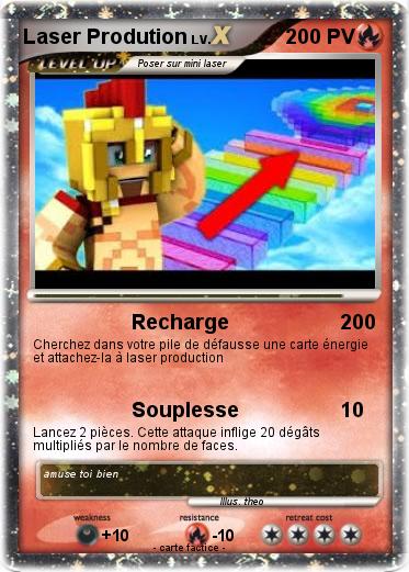 Pokemon Laser Prodution