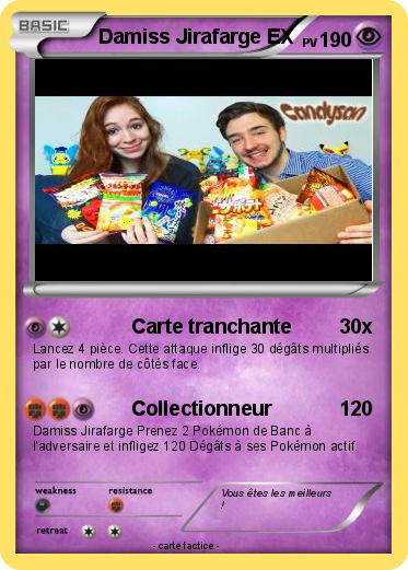 Pokemon Damiss Jirafarge EX
