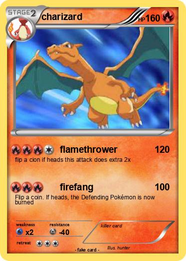Pokemon charizard